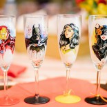 Set pahare nunta " Super Heroes"